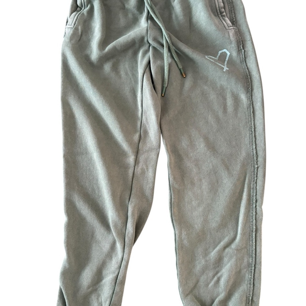aerie sage green jogger sweatpants